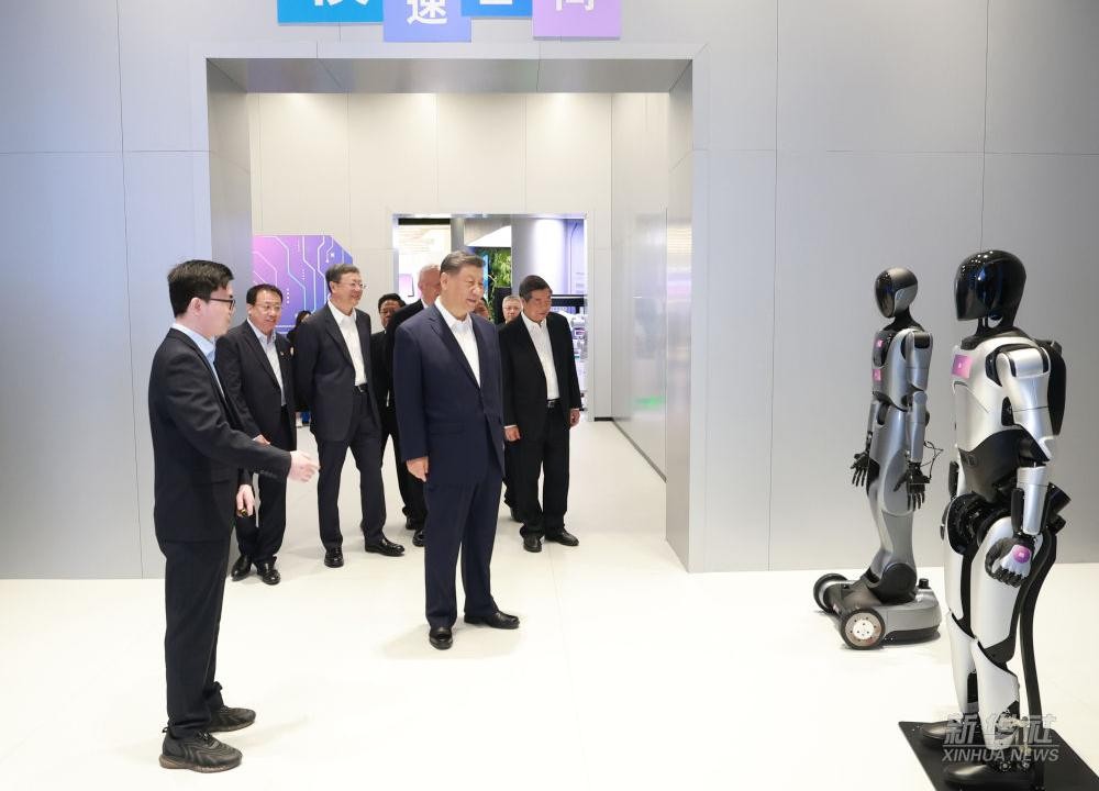 习近平总书记到上海调研，333体育ty代表具身智能行业汇报进展